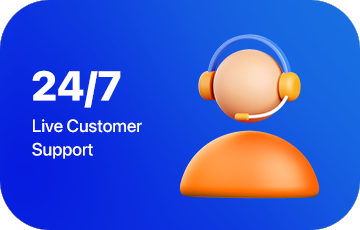 96M 24/7 Customer Support