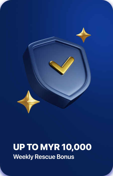 96M Casino Weekly Rescue Bonus Up To MYR 10000