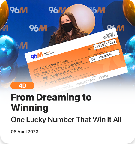96M Casino 4D Lottery Big Winner Malaysia
