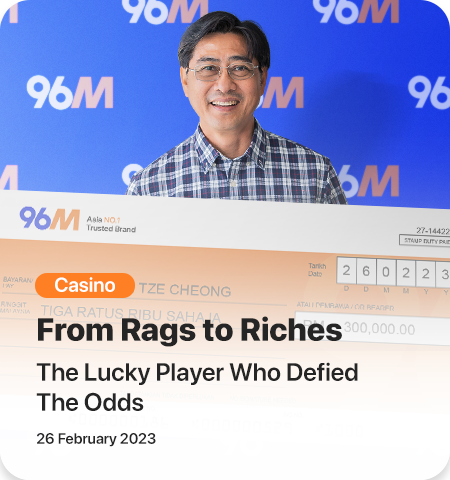 96M Casino Table Game Winner Malaysia
