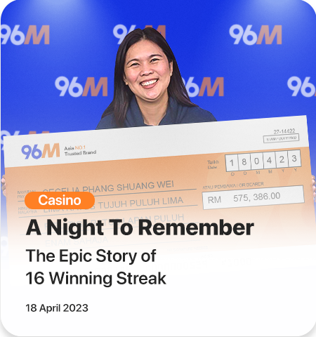 96M Live Casino Winner Story Malaysia